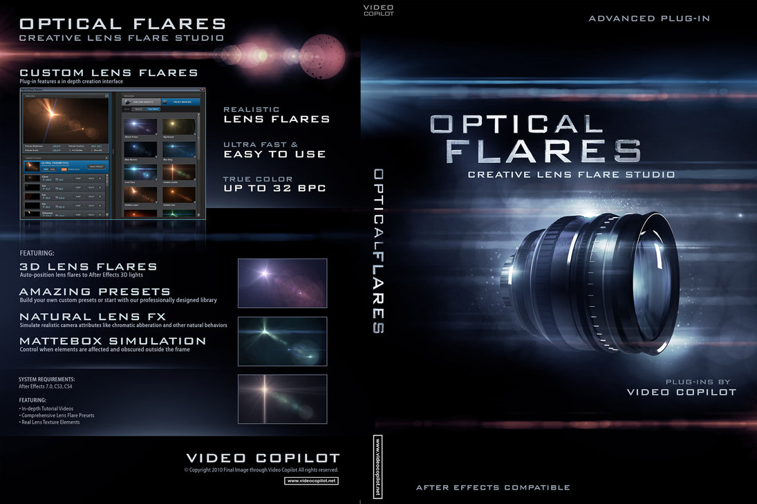 Video Copilot - Optical Flares (Complete Package)