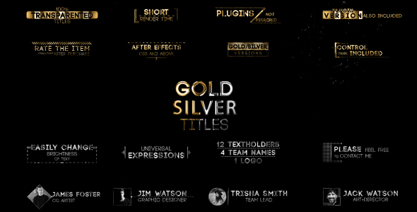 Videohive - Golden Titles V.2