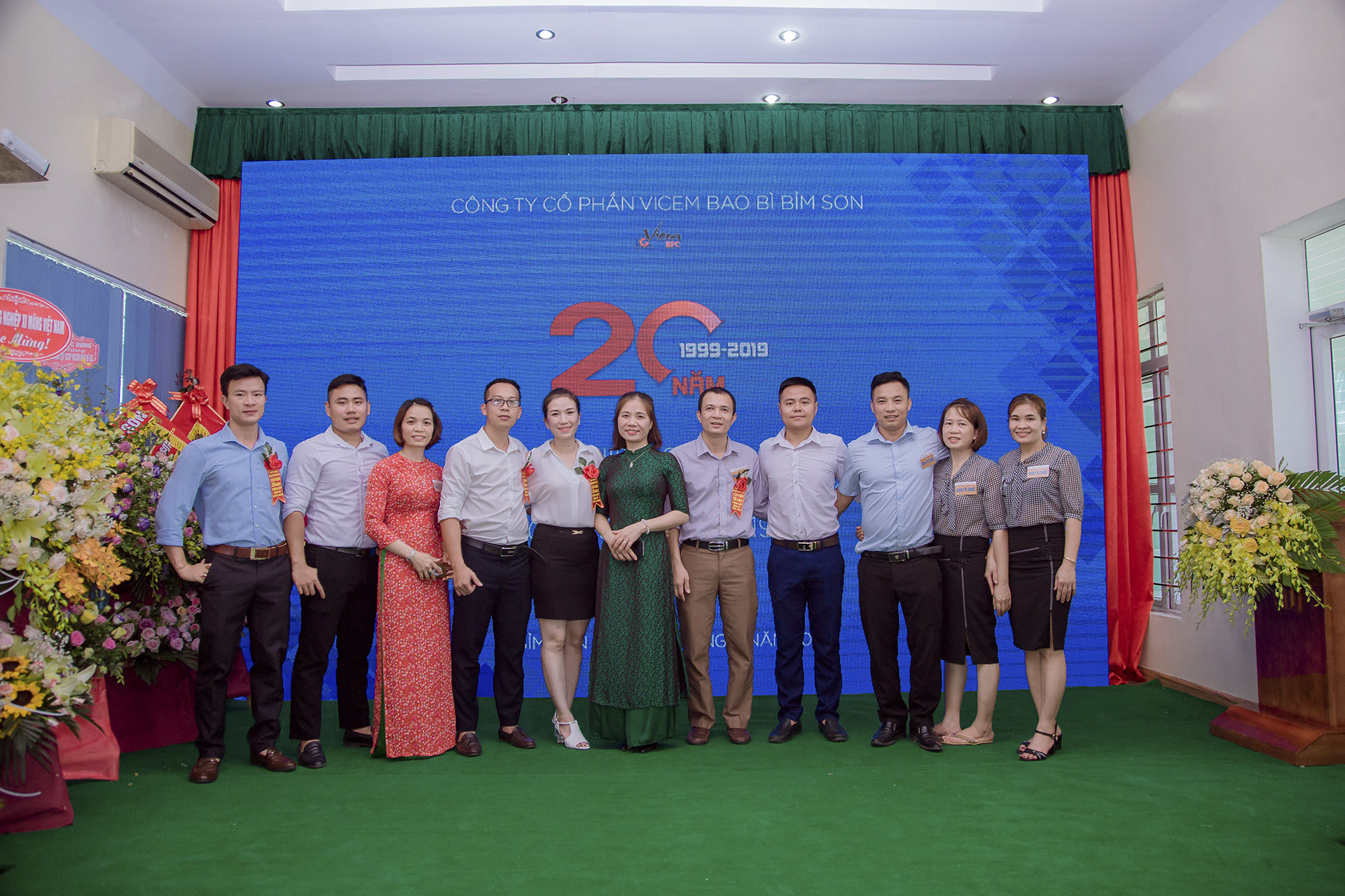 Công ty CP Vicem Bao bì Bỉm Sơn 20 năm xây dựng và trưởng thành (Anh Phương Media)
