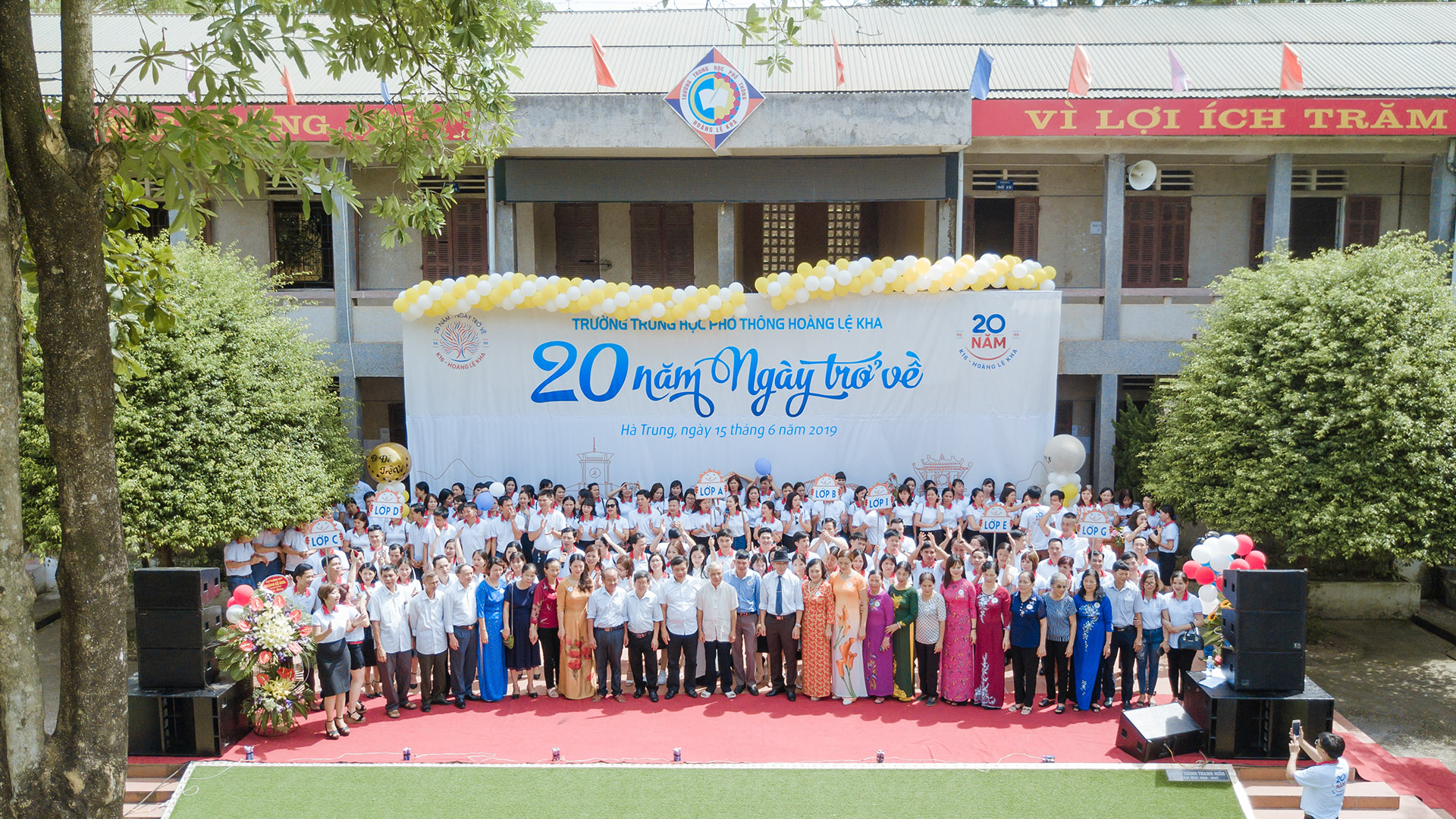 Hội Khóa 20 năm ngày trở về K16 trường THPT Hoàng Lệ Kha 3