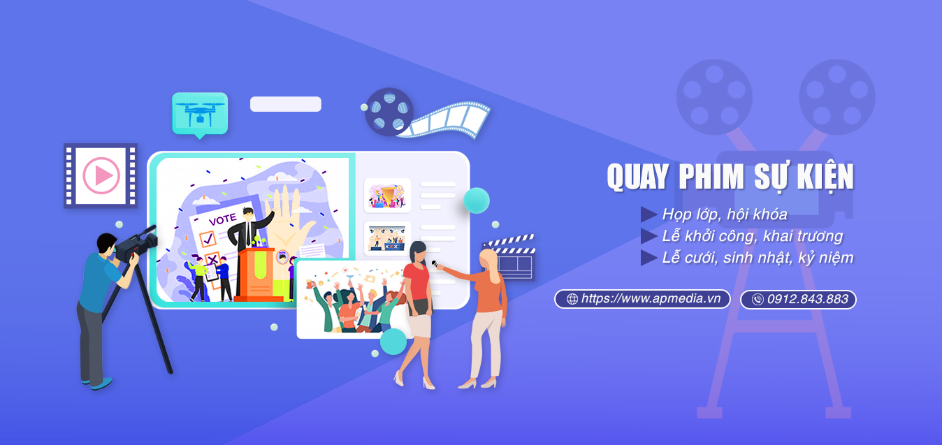 Quay phim sự kiện Anh Phương Media