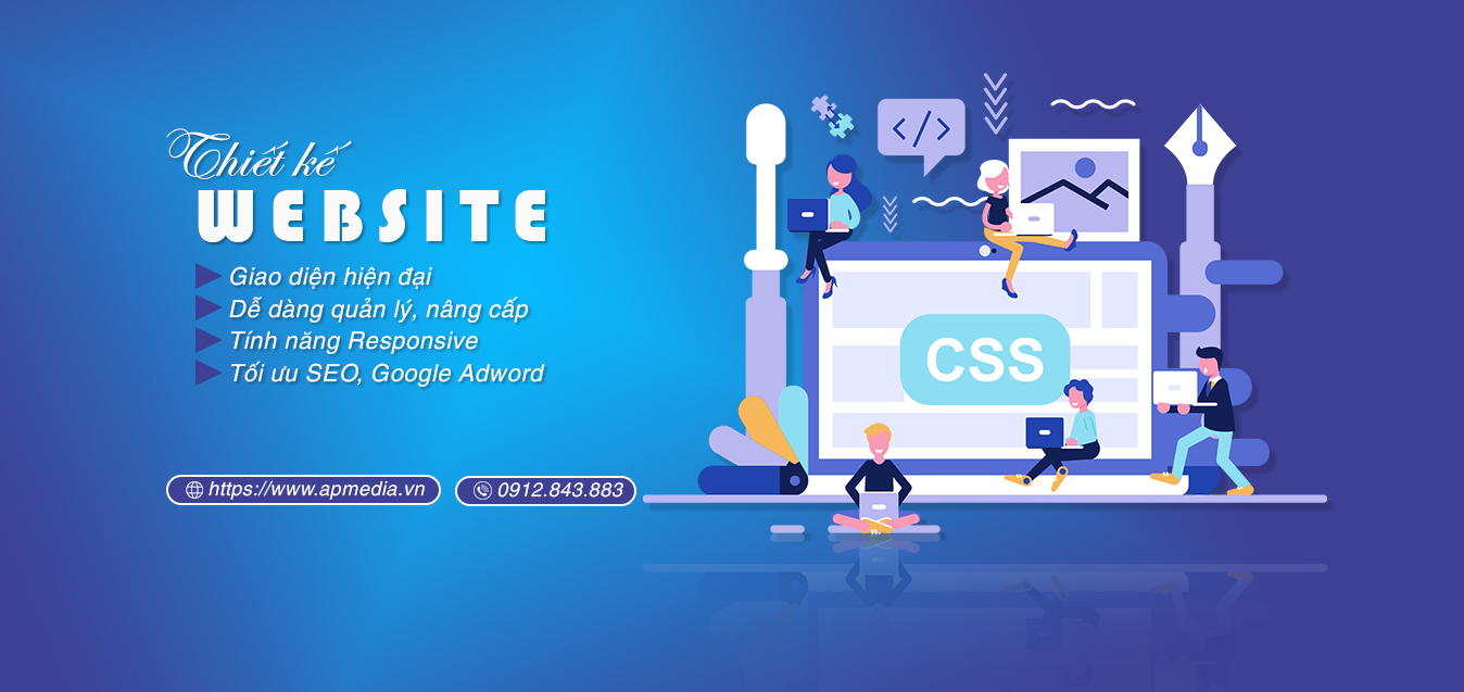 Thiết kế website anh phương media