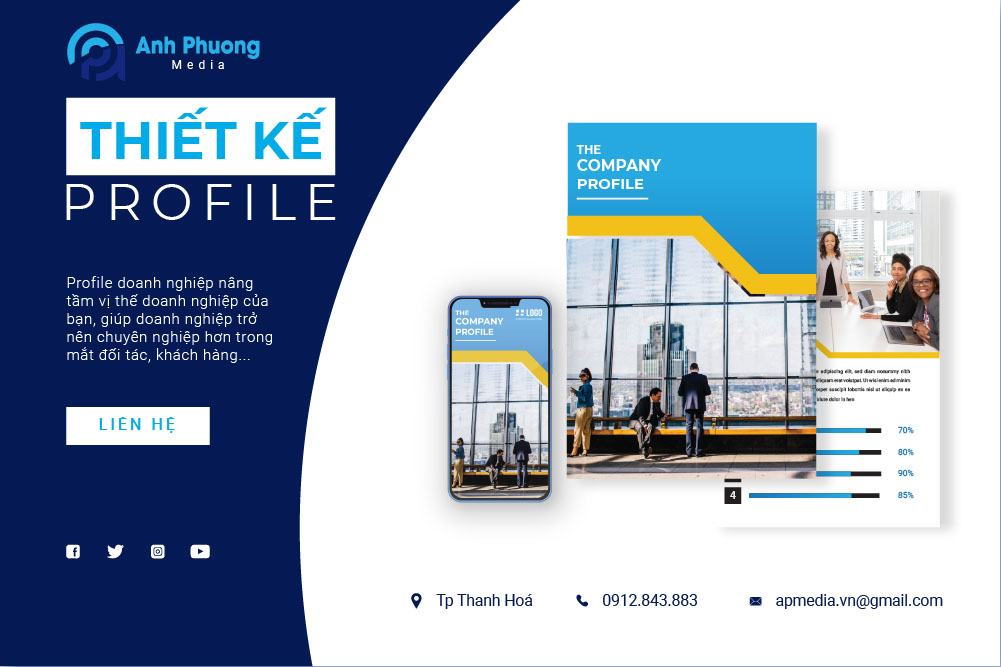 Thiết kế profile doanh nghiệp tại Thanh Hóa